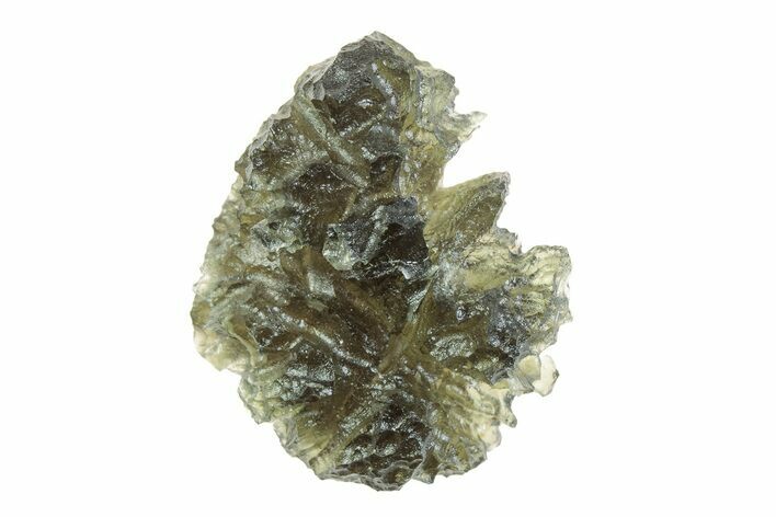 Green Moldavite Tektite ( g) - Besednice, Czech Republic #376268